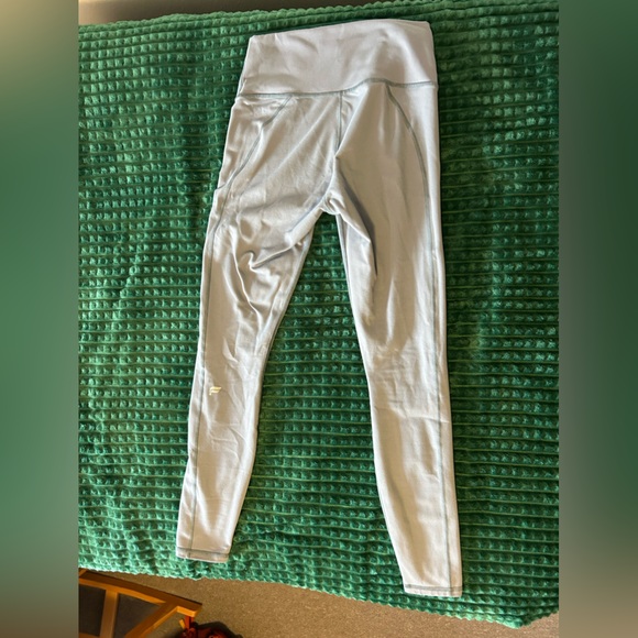 Fabletics power hold light blue leggings, size small - Picture 2 of 4